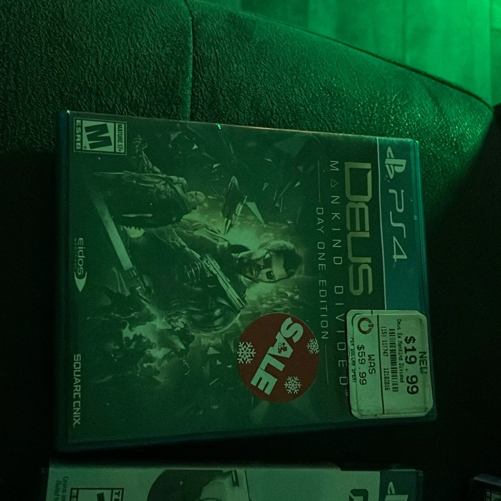 PS4 games never been played brand new
